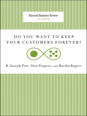 cover image of Do You Want to Keep Your Customers Forever?